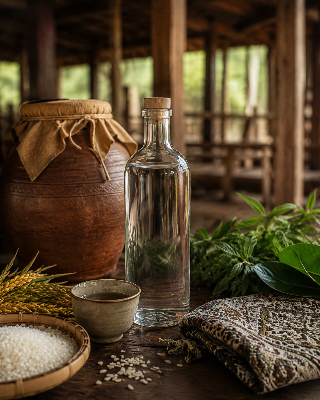 Rượu Men Lá Xứ Mường